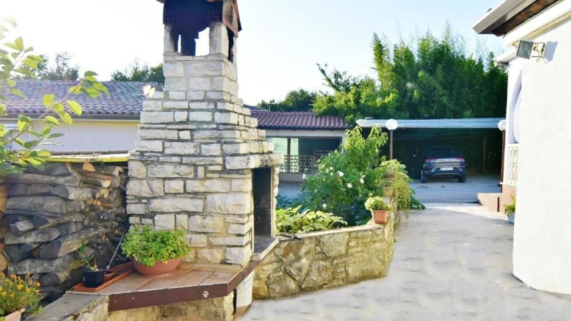 Appartement In Zambratija Mit Grill, Garten Und Terrasse Und Meerblick Croatia